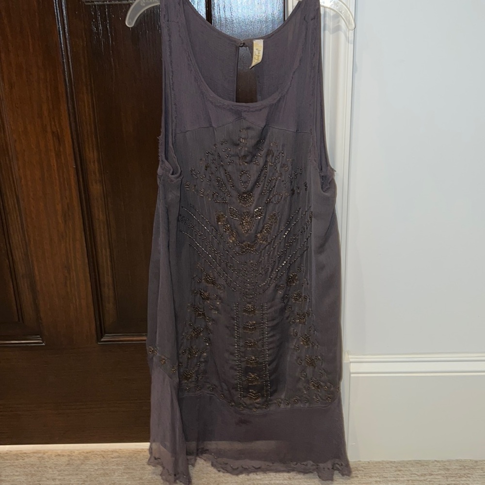 Beaded free people dress